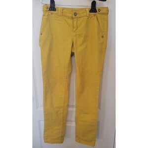 Women's Athropologie x Pilcro and the Letterpress Yellow Pants